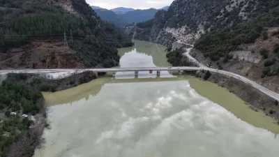 Adana’da aylardır süregelen kuraklık endişesi yerini sevince bırakırken Feke Barajı’ndaki