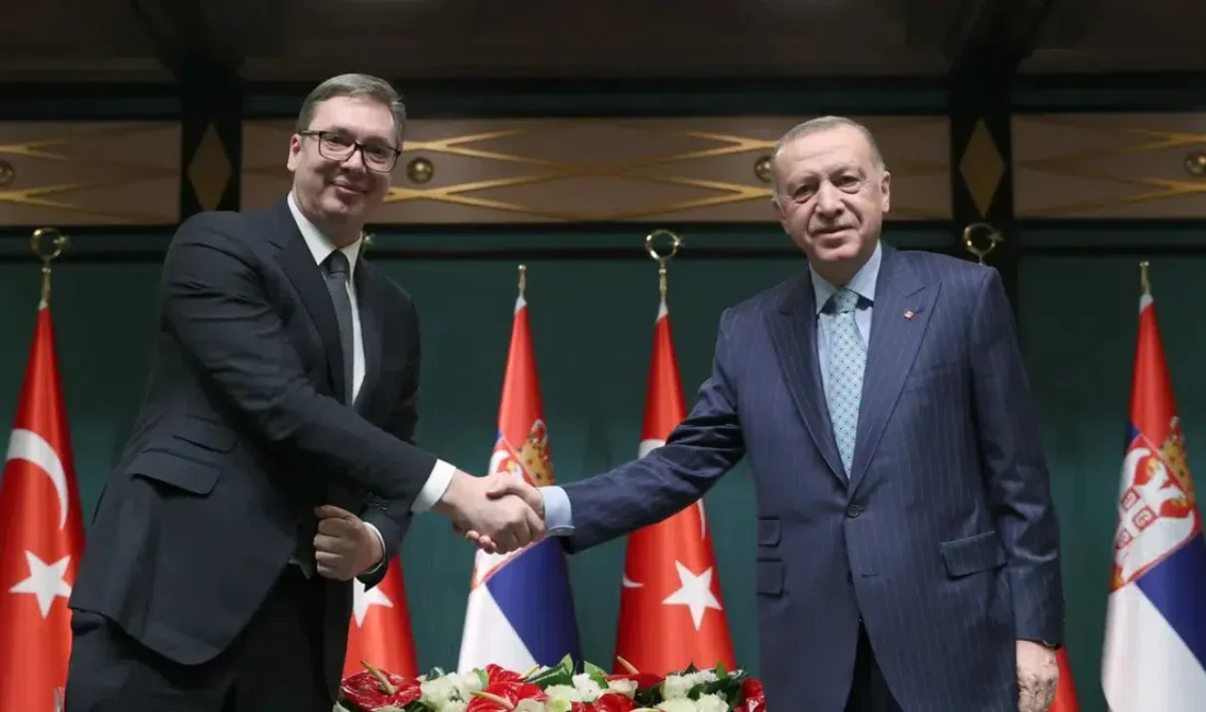 Cumhurbaşkanı Recep Tayyip Erdoğan, Sırbistan Cumhurbaşkanı Aleksandar Vucic ile düzenlediği