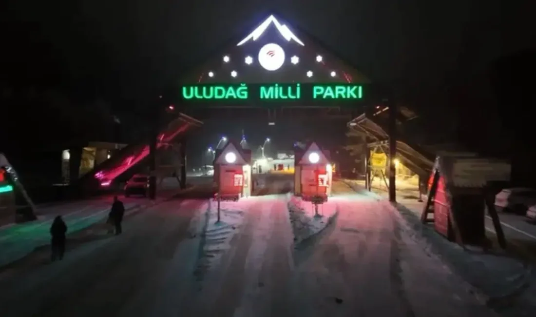 Türkiye’nin en önemli kış turizm merkezlerinden biri olan Uludağ’da dün
