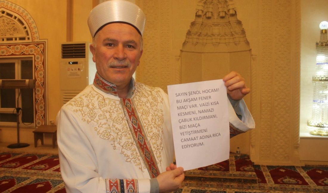 Giresun’un Görele ilçesinde gençlerin maça yetişme telaşı ezber bozan bir