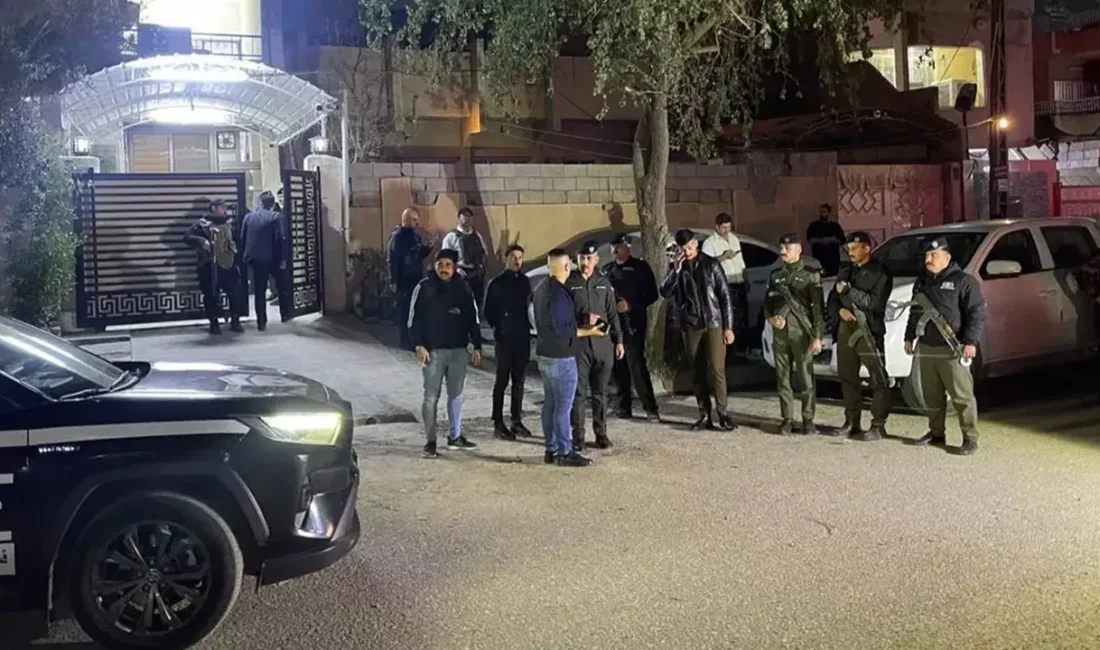 Irak’ın Kerkük kentinde Irak Türkmen Cephesi Milletvekili Gülsel Muhammed’in evine