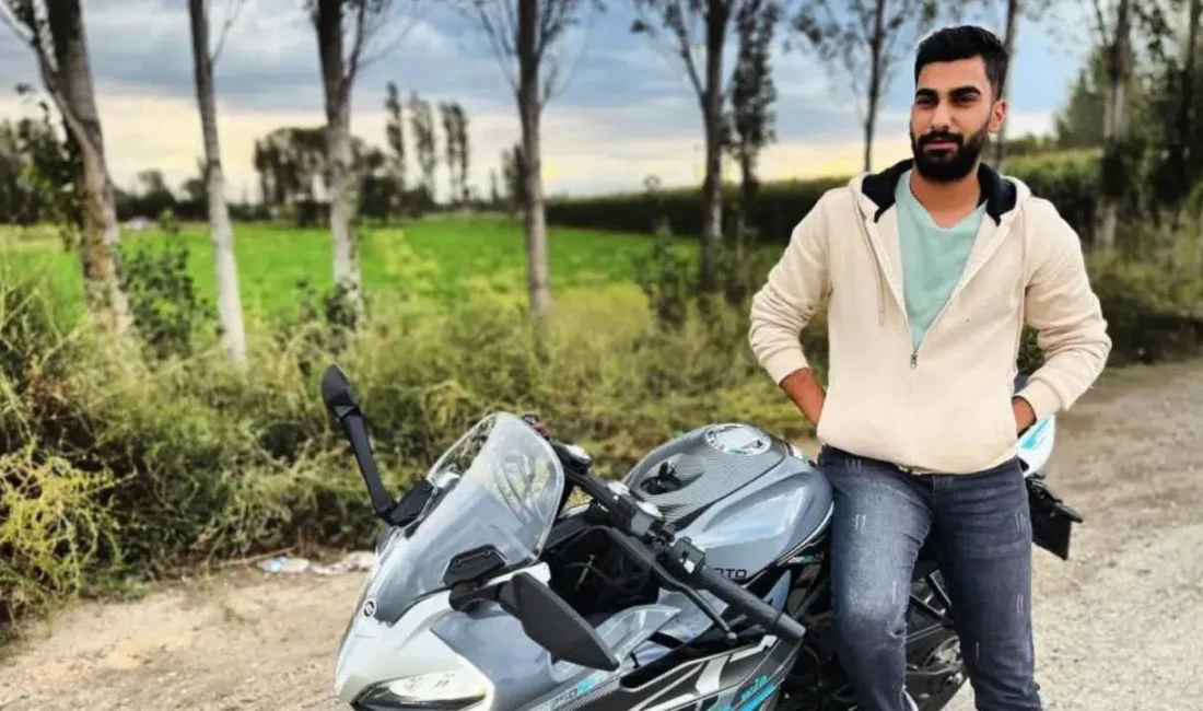 Iğdır-Tuzluca karayolunda seyir halindeyken önündeki motosiklete çarpmamak için ani bir