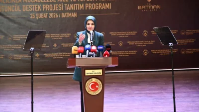 Aile ve Sosyal Hizmetler Bakanı Mahinur Özdemir Göktaş, Batman’da hayata