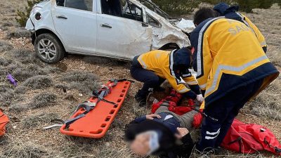 Nevşehir’de boşanma aşamasındaki eşini ağır yaralayıp kayıplara karışan zanlı, polis