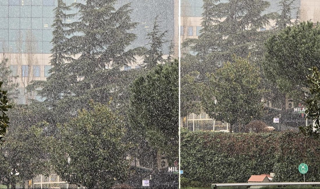 Türkiye genelinde hava sıcaklıklarının aniden 10 derece birden düşmesiyle birlikte