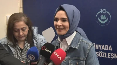 Aile ve Sosyal Hizmetler Bakanı Mahinur Özdemir Göktaş, Cumhurbaşkanlığı Külliyesi’nde