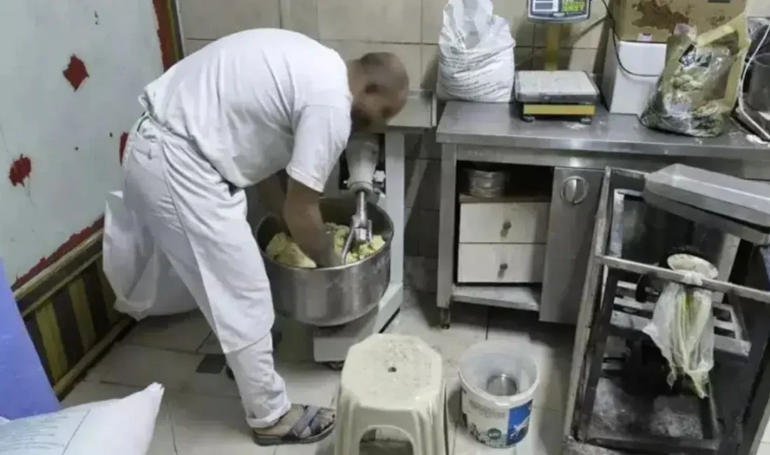 Sakarya’da bir tatlı imalathanesinden yansıyan ve sosyal medyada hızla yayılan