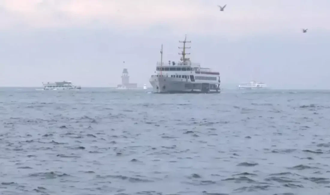 İstanbul genelinde etkisini artıran olumsuz hava koşulları deniz ulaşımında ciddi