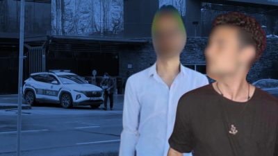 İstanbul Beyoğlu’nda bir vakıf üniversitesinin kampüsünde yaşanan olayda, iki öğrenci