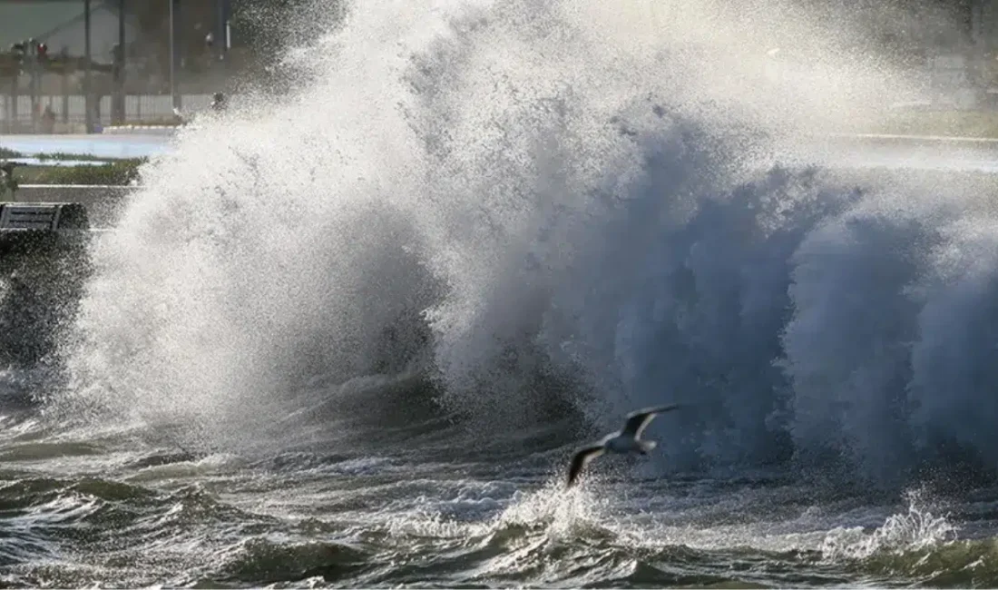 Meteoroloji Genel Müdürlüğü tarafından yapılan son dakika açıklamasıyla birlikte denizlerdeki