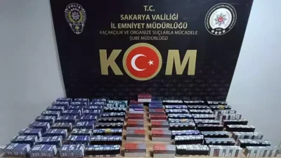 Sakarya’da polis ekiplerinin titiz takibi sonucunda gerçekleştirilen dev operasyonda, piyasaya