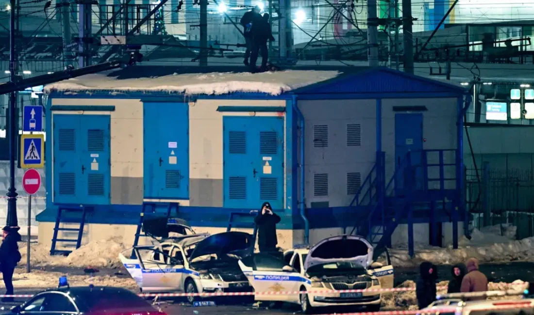 Rusya’nın kalbi Moskova’da Savelovskiy Tren İstasyonu yakınlarında meydana gelen şiddetli