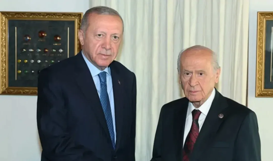 Milliyetçi Hareket Partisi Lideri Devlet Bahçeli, Cumhurbaşkanı Recep Tayyip Erdoğan’ın