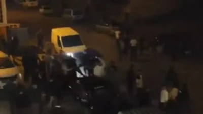 Gaziantep’te iki grup arasında başlayan gerginlik kısa sürede bıçaklı ve