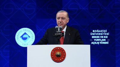 Cumhurbaşkanı Recep Tayyip Erdoğan, Boğaziçi Üniversitesi Erkek ve Kız Yurtları