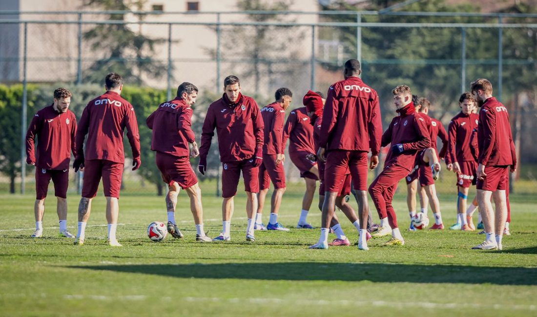 Trabzonspor, Süper Lig’in 22. haftasında oynayacağı kritik Fenerbahçe müsabakası için
