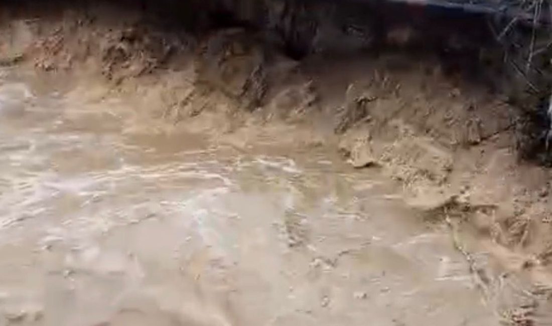 Meşeli Mahallesi sakinlerini tedirgin eden Yalkıdere Çayı’ndaki su seviyesi hareketliliği