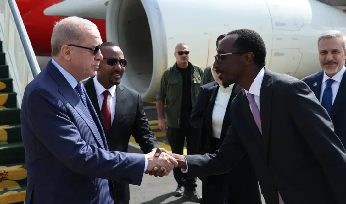 Cumhurbaşkanı Recep Tayyip Erdoğan, resmi temaslarda bulunmak üzere Etiyopya’nın başkenti