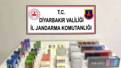 Diyarbakır’da jandarma ekipleri tarafından düzenlenen kapsamlı kaçakçılık operasyonlarında çok sayıda