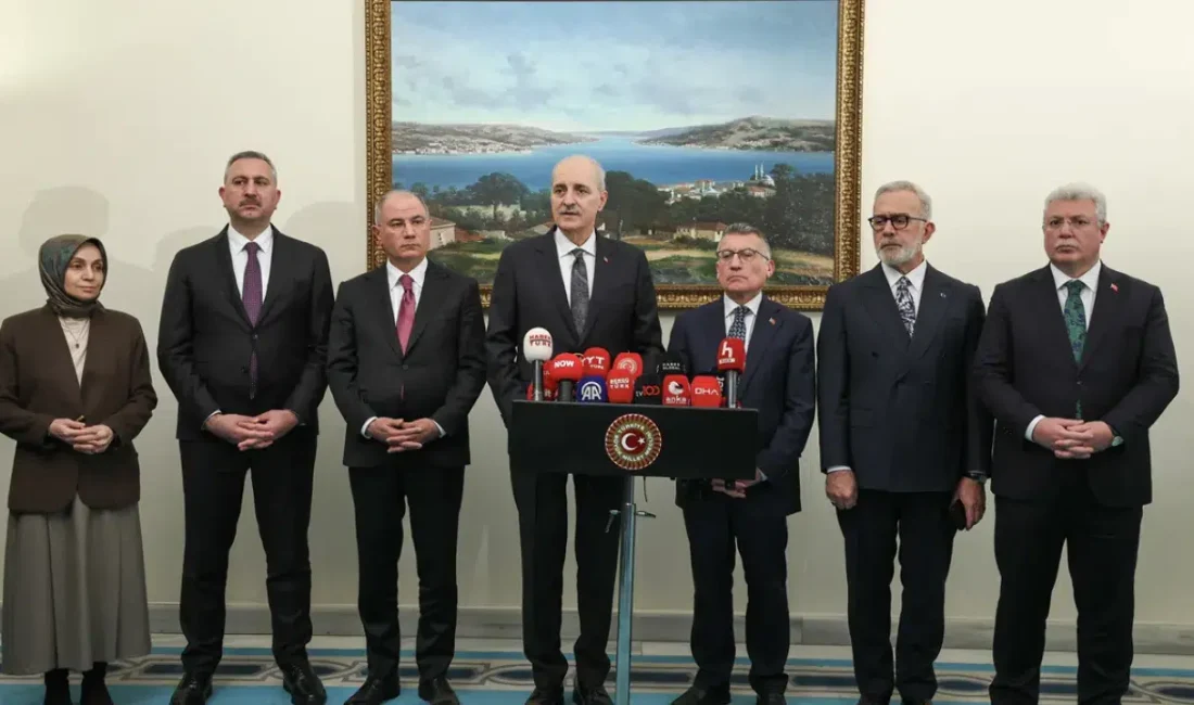 TBMM Başkanı Numan Kurtulmuş, AK Parti Grubu’na gerçekleştirdiği önemli ziyarette