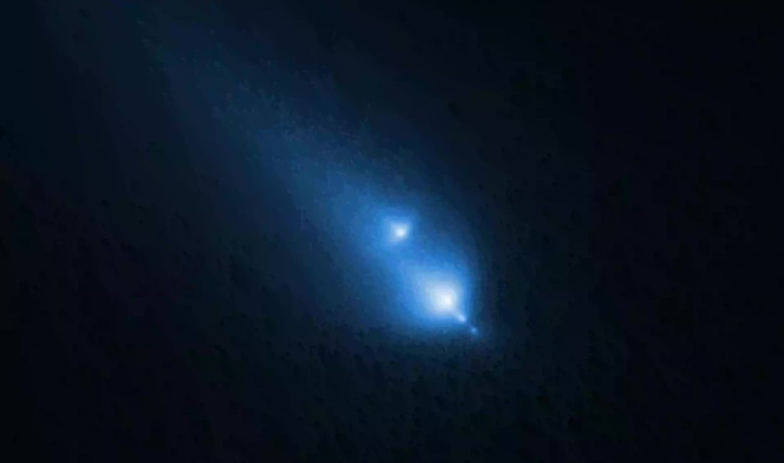 NASA’nın emektar gözü Hubble Uzay Teleskobu, uzayın derinliklerinde nadir rastlanan