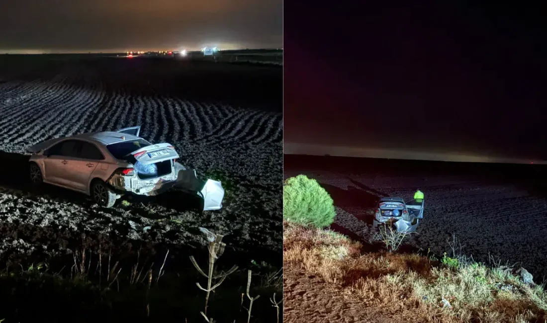 Tekirdağ’ın Muratlı ilçesinde iki otomobilin karıştığı feci kazada can pazarı