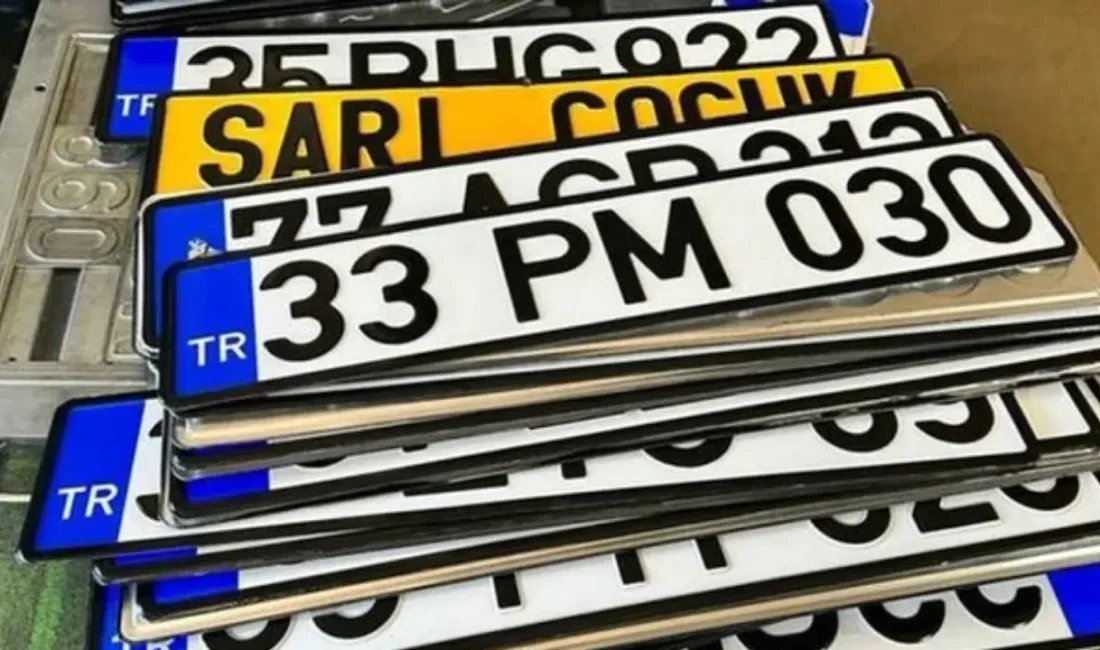 İçişleri Bakanlığı milyonlarca araç sahibini yakından ilgilendiren standart dışı plaka