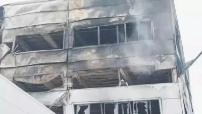 Güney Kore’nin Daejeon kentinde otomobil parçaları üreten dev bir fabrikada