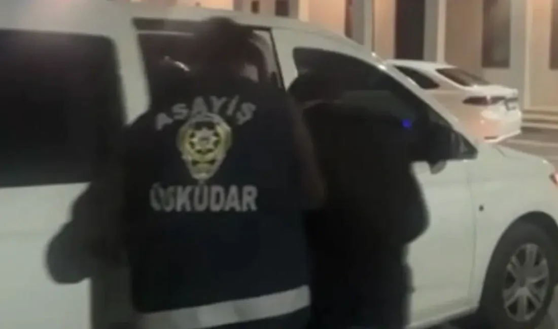 İstanbul’un Üsküdar ilçesinde emniyet güçlerinin titiz takibi sonucu uyuşturucu madde