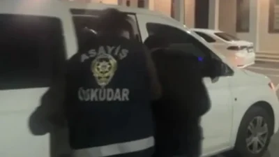 İstanbul’un Üsküdar ilçesinde emniyet güçlerinin titiz takibi sonucu uyuşturucu madde