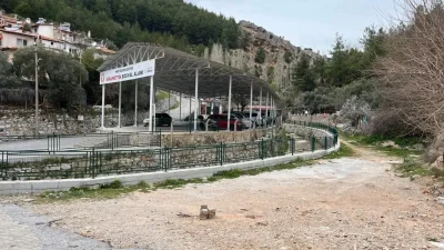 Muğla’nın Menteşe ilçesinde iftar vaktinde geleneksel Ramazan topunu ateşleme hazırlıkları