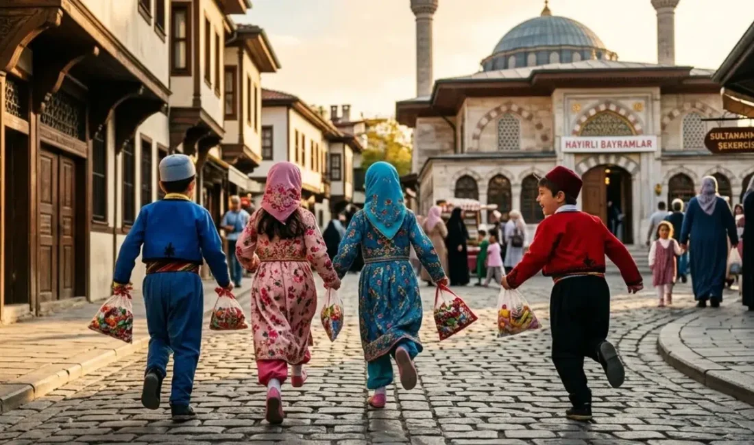 Osmanlı İmparatorluğu’nun asırlık mirasıyla yoğrulan Ramazan Bayramı kutlamaları, saraydan sokağa