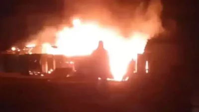 Bursa’nın İnegöl ilçesinde bir küçükbaş hayvan çiftliğinde çıkan ve kısa