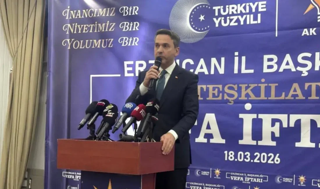 Enerji ve Tabii Kaynaklar Bakanı Alparslan Bayraktar, Erzincan’da düzenlenen “Vefa