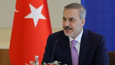 Türkiye’nin yürüttüğü yoğun diplomasi trafiği kapsamında Dışişleri Bakanı Hakan Fidan