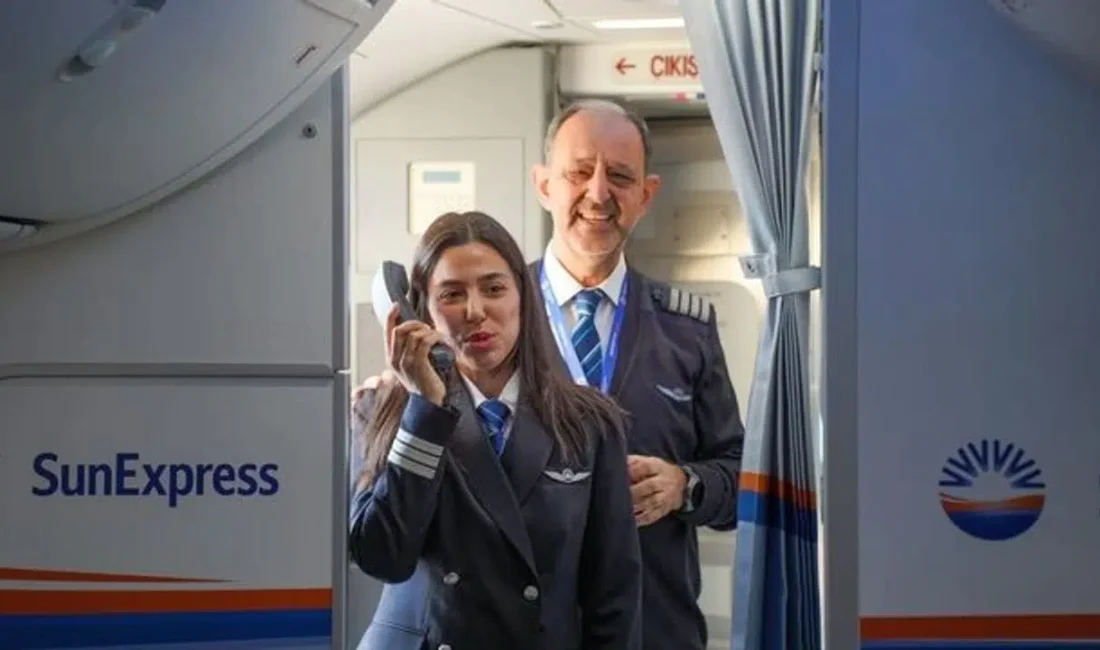 Havacılık dünyasının dikkat çeken isimleri arasında yer alan SunExpress pilotu