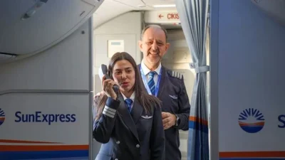 Havacılık dünyasının dikkat çeken isimleri arasında yer alan SunExpress pilotu