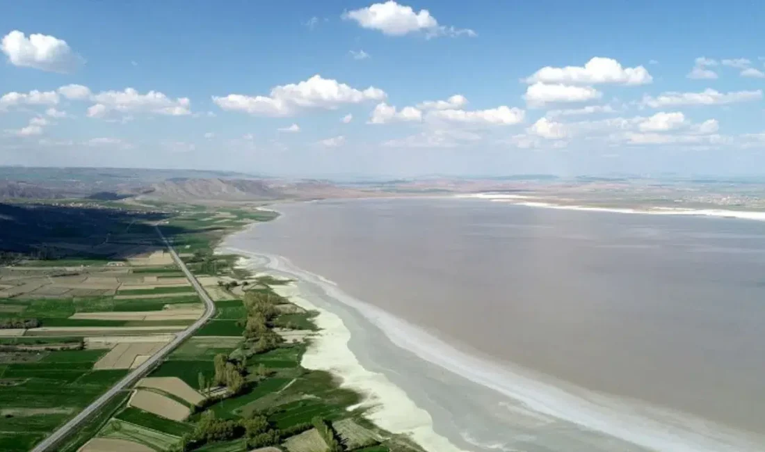 Kayseri’nin doğa harikası Tuzla Palas Gölü, 2024 sonundan itibaren etkili