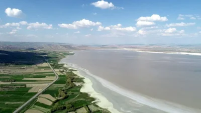 Kayseri’nin doğa harikası Tuzla Palas Gölü, 2024 sonundan itibaren etkili