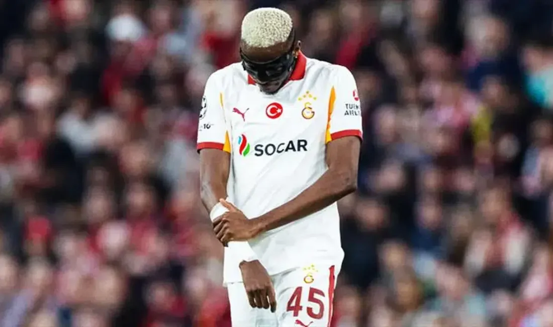Galatasaray’ın dünyaca ünlü golcüsü Victor Osimhen’in yaşadığı sakatlık sonrası tüm