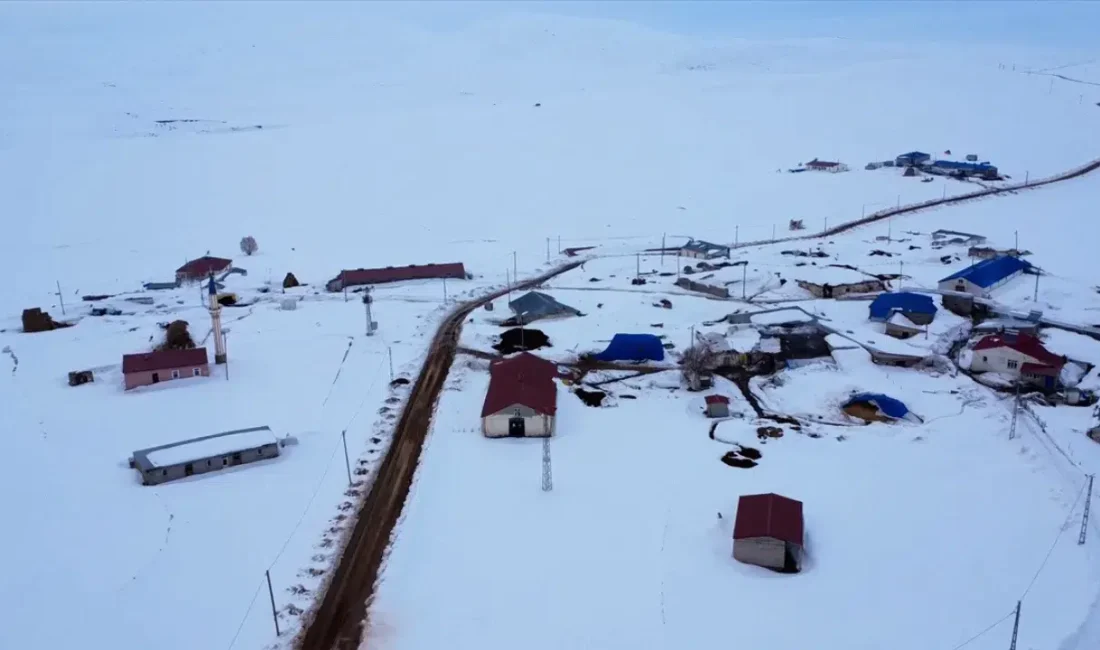 Kars genelinde etkisini sürdüren dondurucu soğuklar ve yoğun kar yağışı