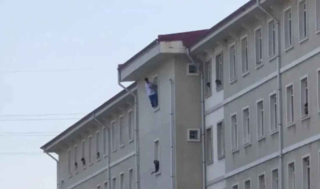 Muğla’da Kredi ve Yurtlar Kurumu bünyesindeki bir yurtta meydana gelen