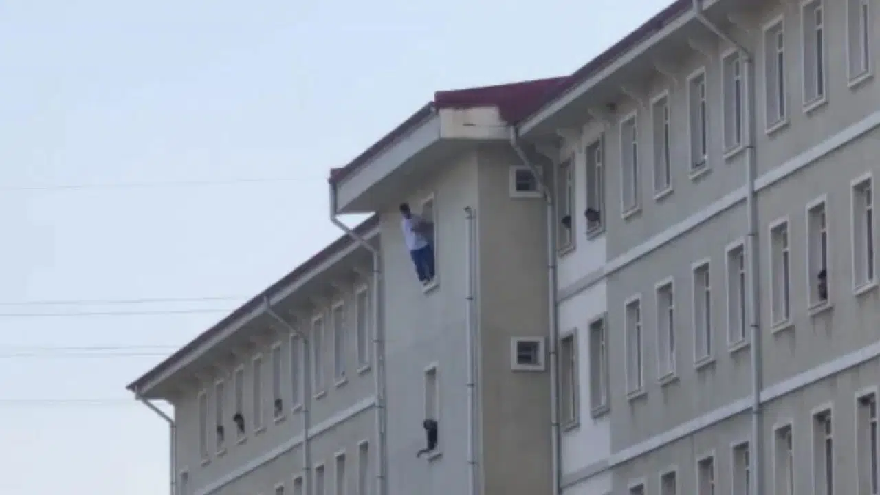 Muğla’da Kredi ve Yurtlar Kurumu bünyesindeki bir yurtta meydana gelen