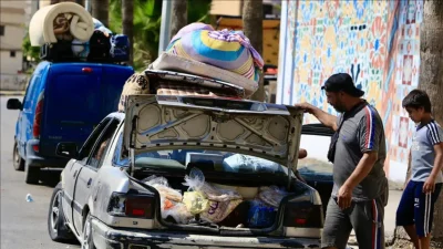 İsrail’in Lübnan’a yönelik yoğun saldırıları sonucunda sivil halkın yaşadığı büyük