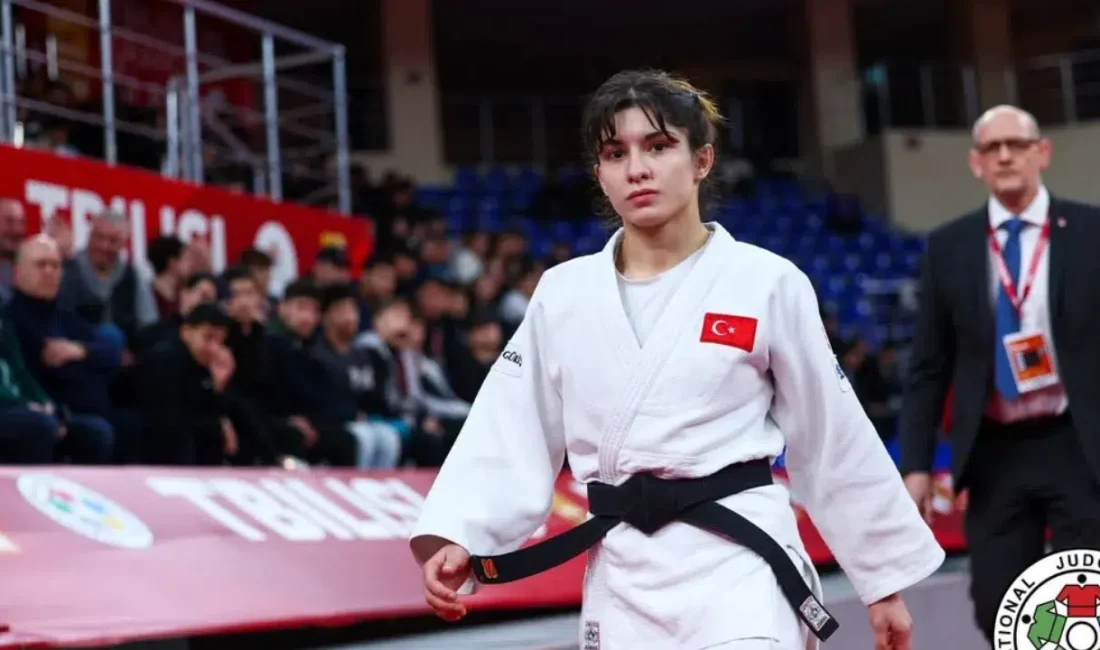 Kocaeli Büyükşehir Belediye Kağıtspor’un gururu milli judocu Tuğçe Beder, Tiflis