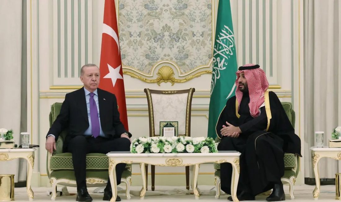 Cumhurbaşkanı Recep Tayyip Erdoğan ve Suudi Arabistan Veliaht Prensi Muhammed