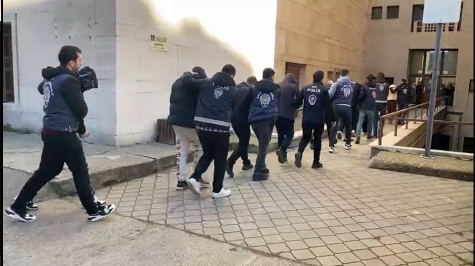 Antalya merkezli sekiz ilde eş zamanlı olarak gerçekleştirilen yasa dışı