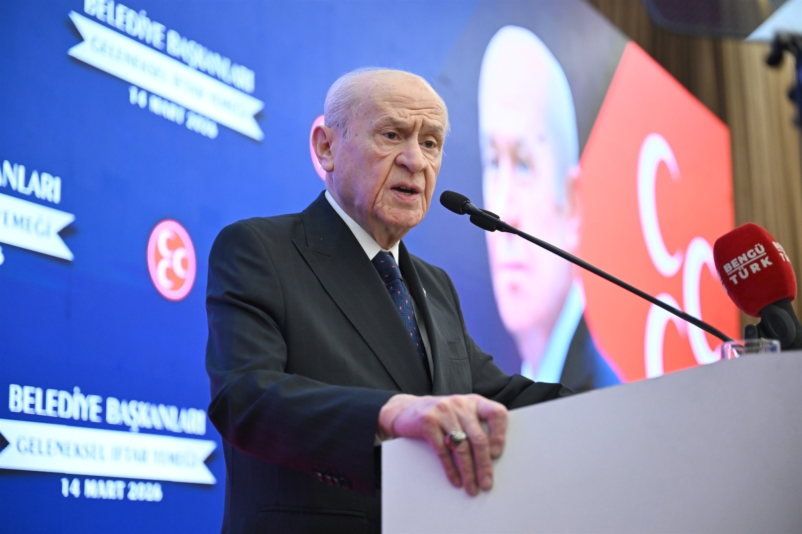 MHP Genel Başkanı Devlet Bahçeli, Ramazan Bayramı dolayısıyla yayımladığı mesajda