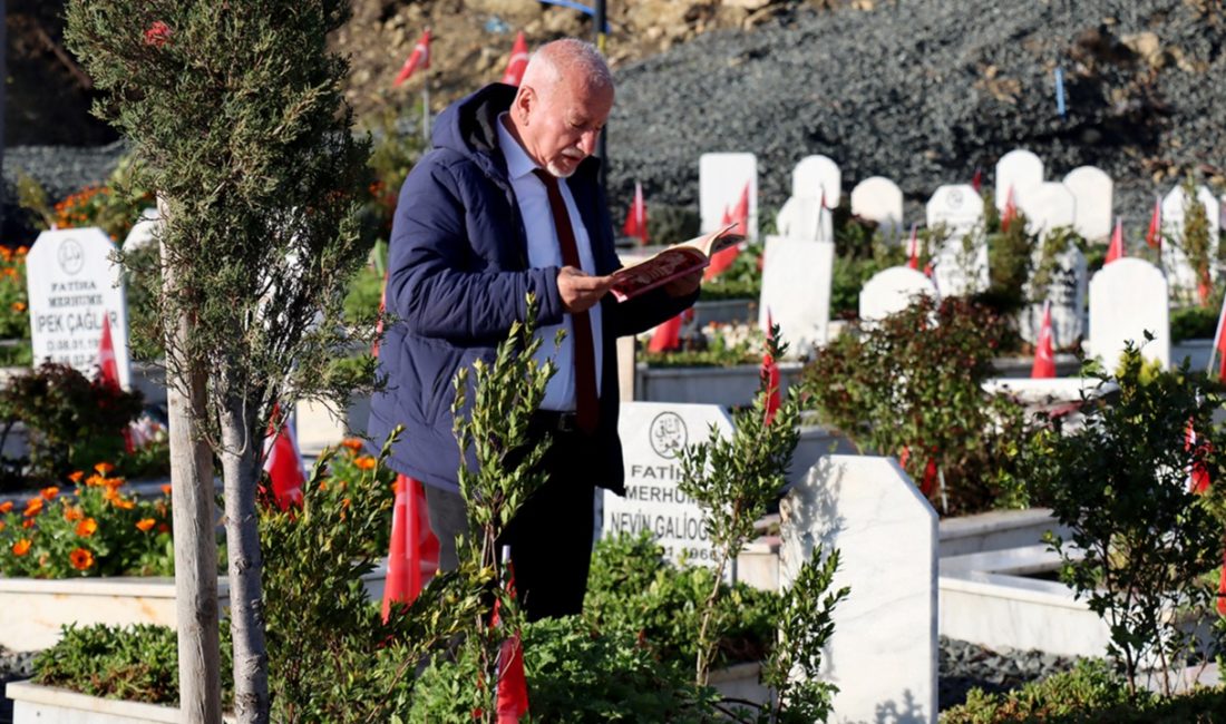 6 Şubat felaketinin büyük yıkıma uğrattığı Hatay’da, Ramazan Bayramı’nın ilk