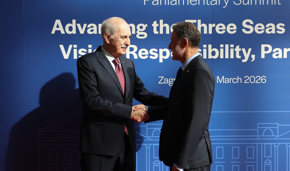 TBMM Başkanı Numan Kurtulmuş, Hırvatistan’ın başkenti Zagreb’de düzenlenen Üç Deniz